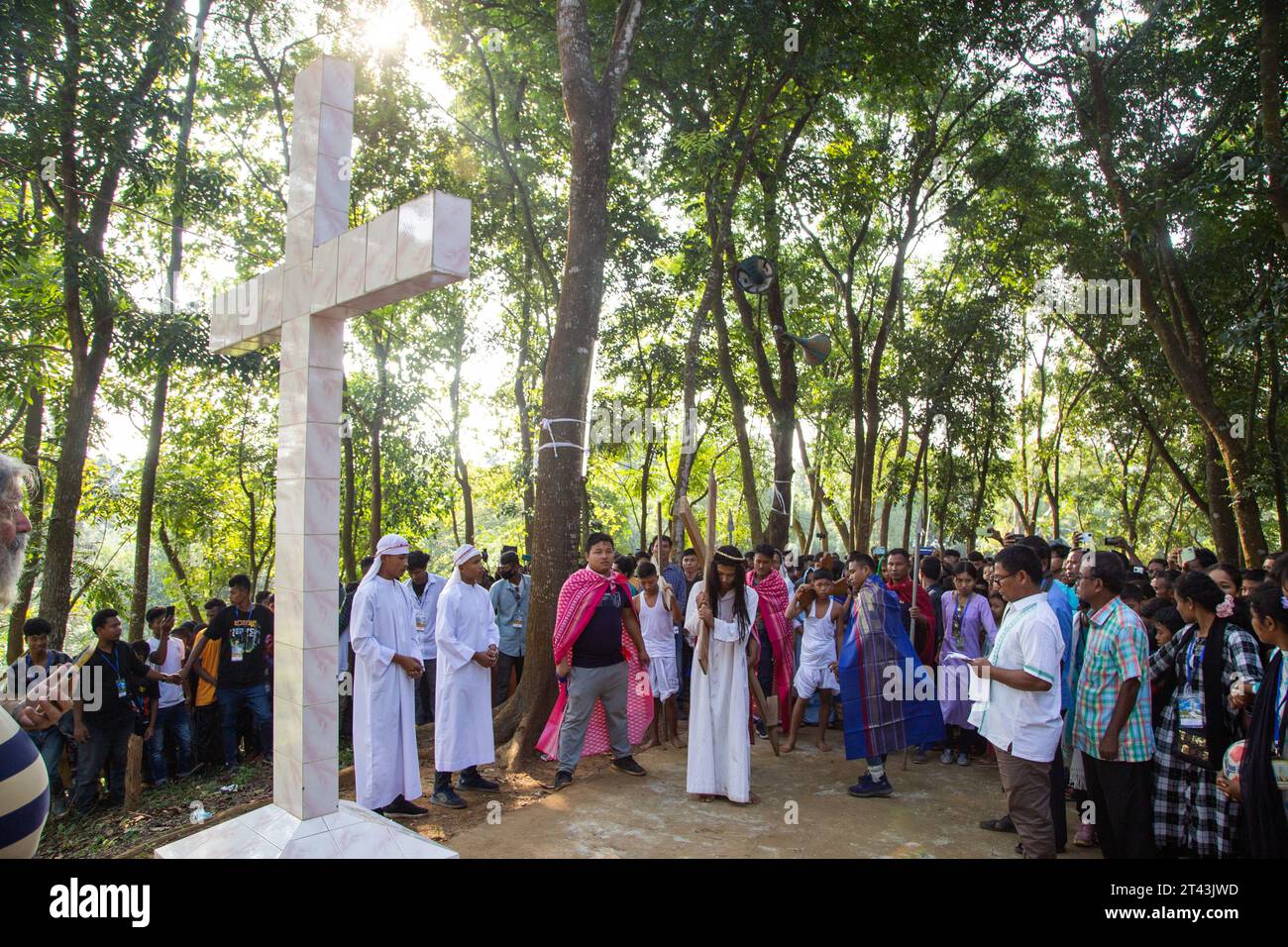 BANGLADESH Fatima Rani Pilgrimage was held at St. Leo’s Church in Mymensingh diocese in Bangladesh's northeastern Sherpur district on October 27. Stock Photo
