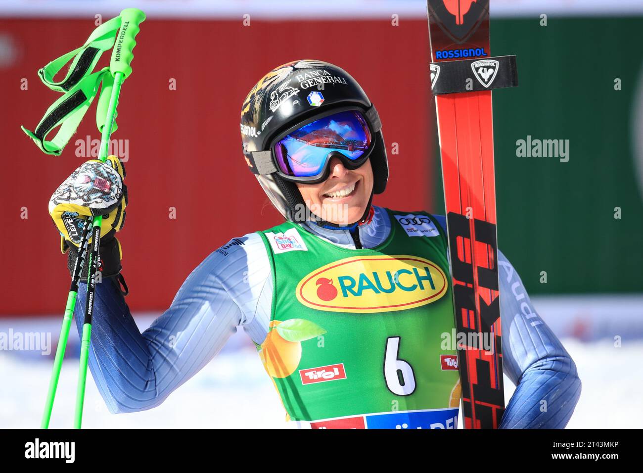 Solden, Tyrol, Austria. 28th Oct, 2023. Audi FIS Alpine Ski World Cup Opening; Federica Brignone (ITA) Credit: Action Plus Sports/Alamy Live News Stock Photo
