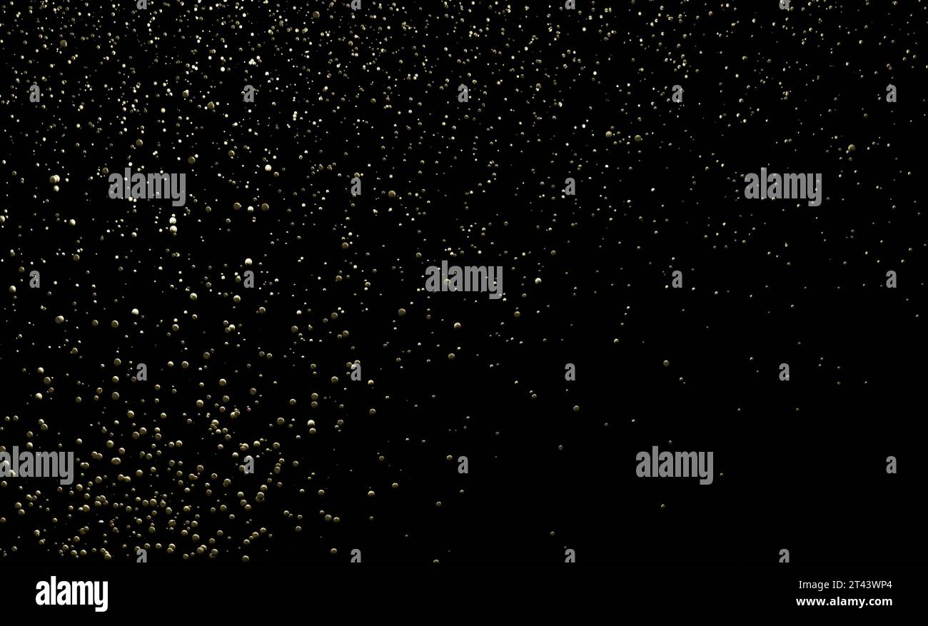 Abstract background glitter snow on black surface Stock Photo - Alamy