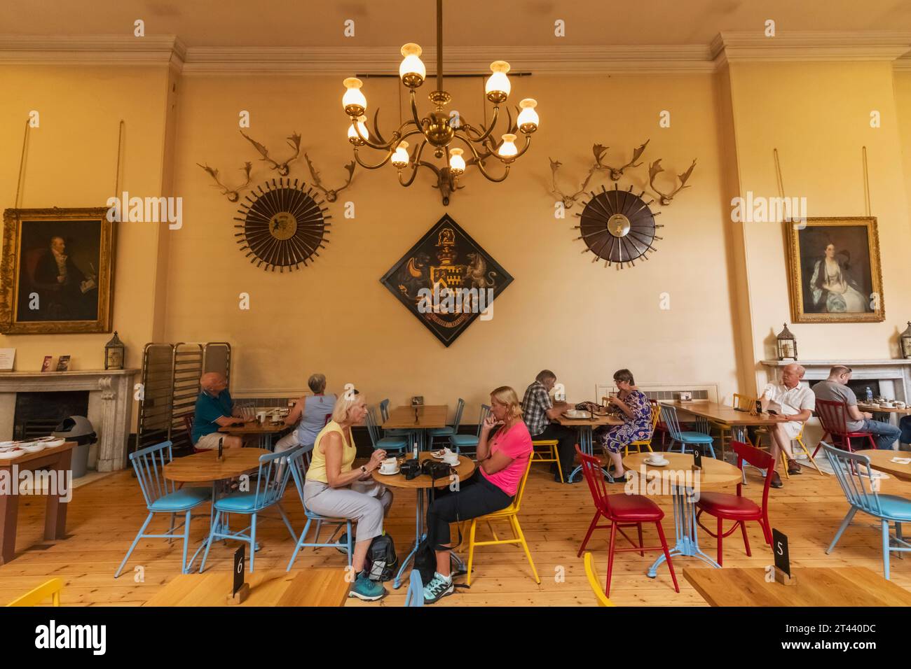 England, West Sussex, Petworth, Petworth House, Interior View of The