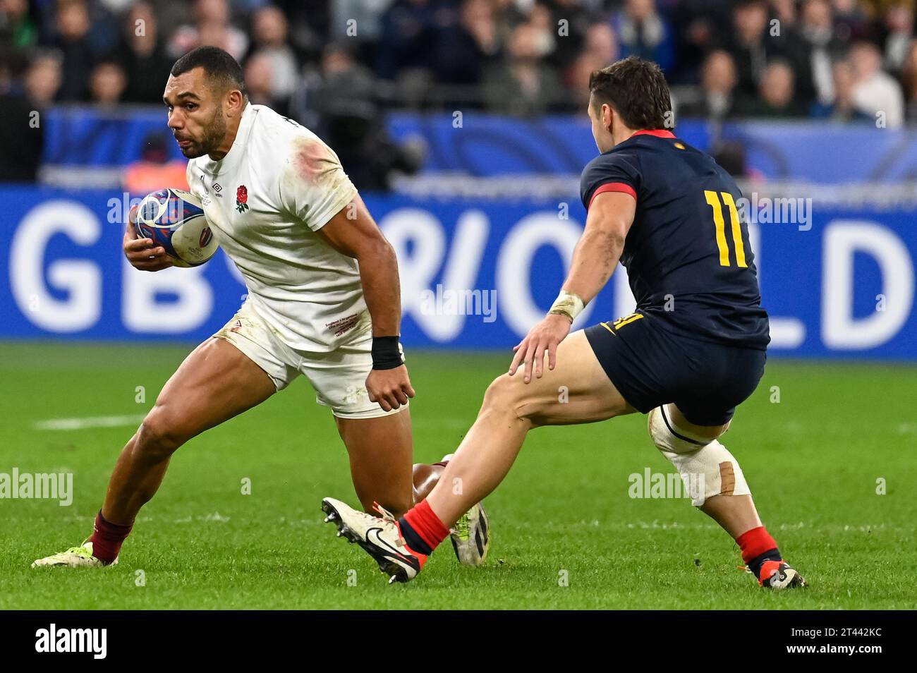 Saint Denis, France. 27th Oct, 2023. Julien Mattia/Le Pictorium