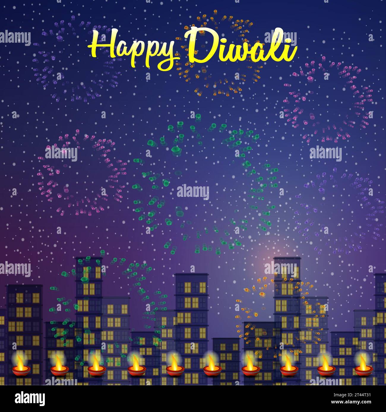 Happy Diwali Stock Photo