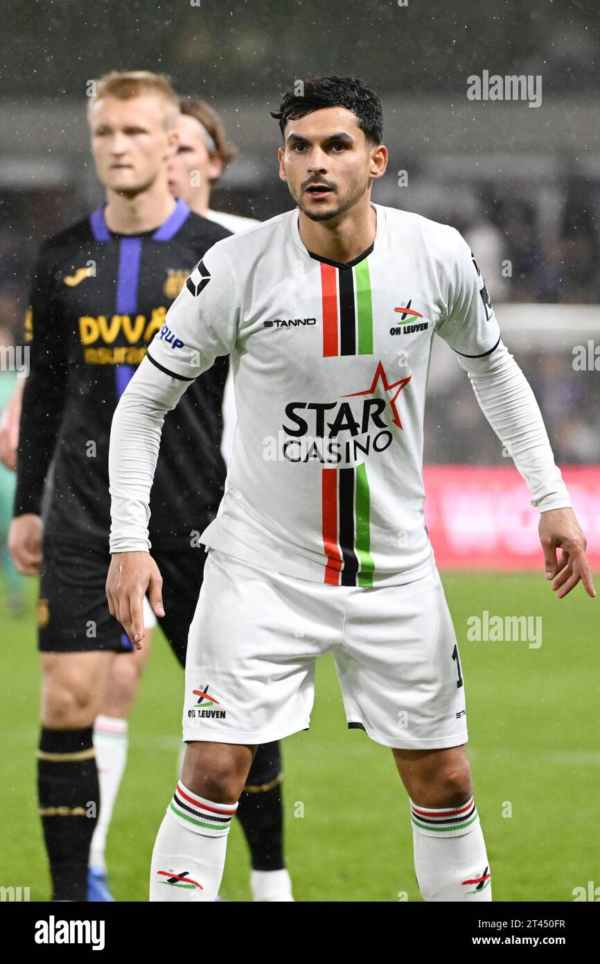 Brussels, Belgium . 28th Oct, 2023. Florian Miguel of OHL pictured