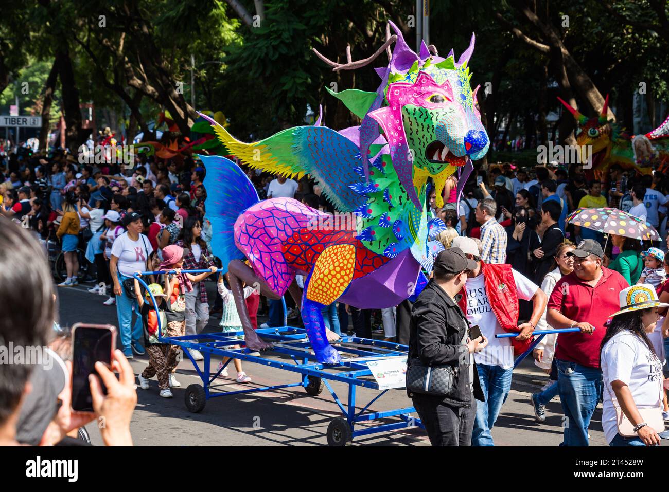 Mexico City Mexico October 21 2023 Alebrijes Parade Desfile De mexico-city-mexico-october-21-2023-alebrijes-parade-desfile-de