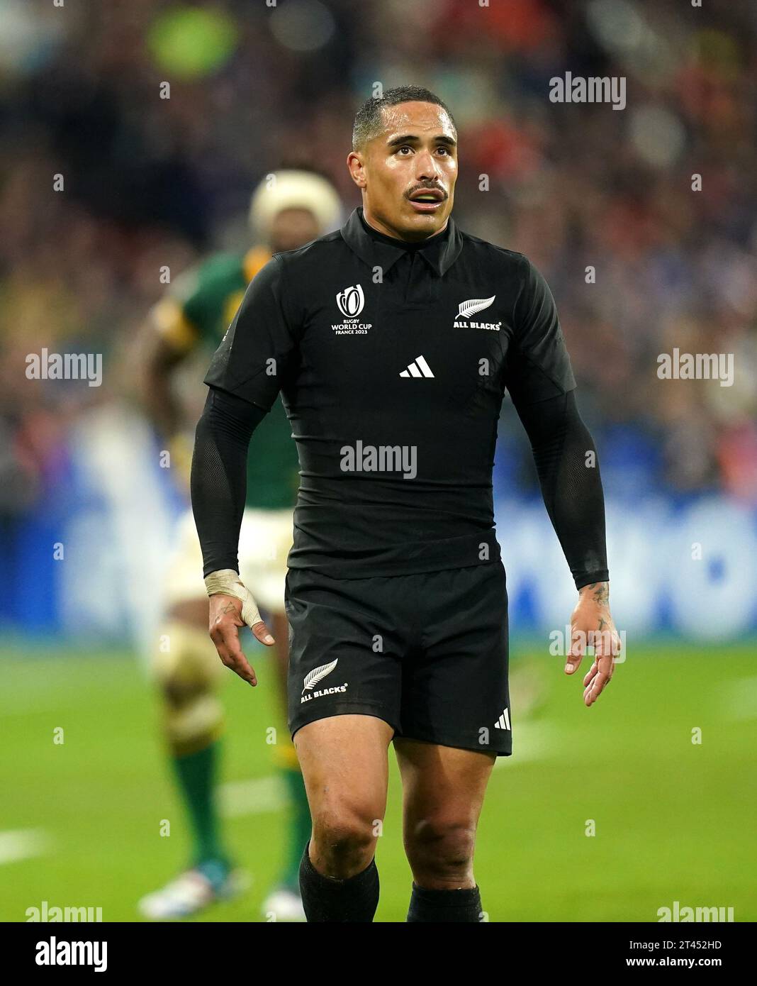 New Zealand's Aaron Smith in action during the Rugby World Cup 2023 ...