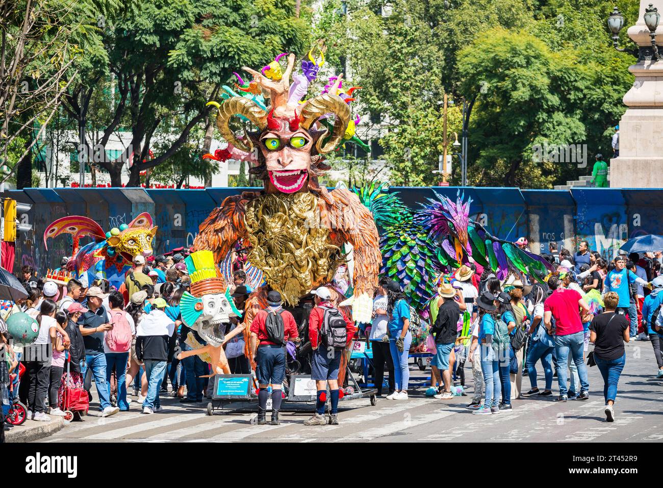 Mexico City Mexico October 21 2023 Alebrijes Parade Desfile De mexico-city-mexico-october-21-2023-alebrijes-parade-desfile-de