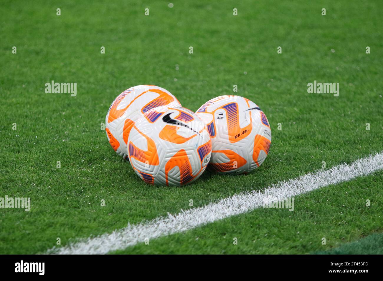 Saint Petersburg, Russia, 28 october 2023: Football. Russian Premier ...