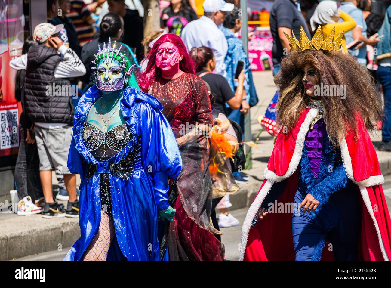 Mexico City, Mexico - October 21, 2023. Alebrijes parade - 