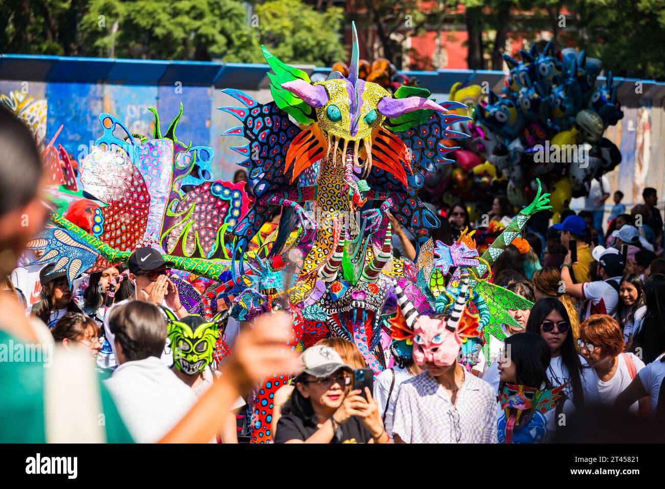 Mexico City Mexico October 21 2023 Alebrijes Parade Desfile De mexico-city-mexico-october-21-2023-alebrijes-parade-desfile-de