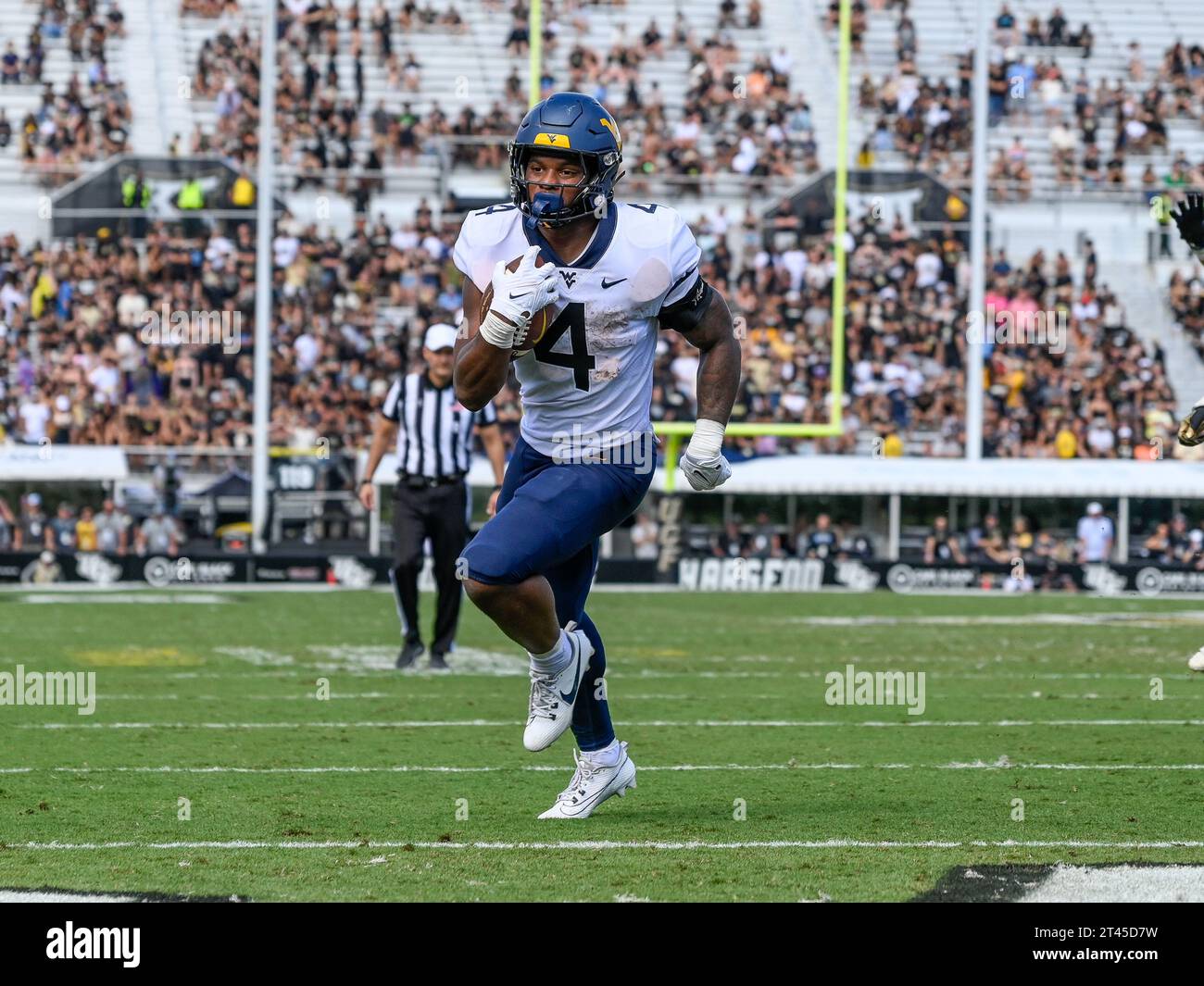 Orlando, USA. 28th Oct, 2023. October 28, 2023 West Virginia running