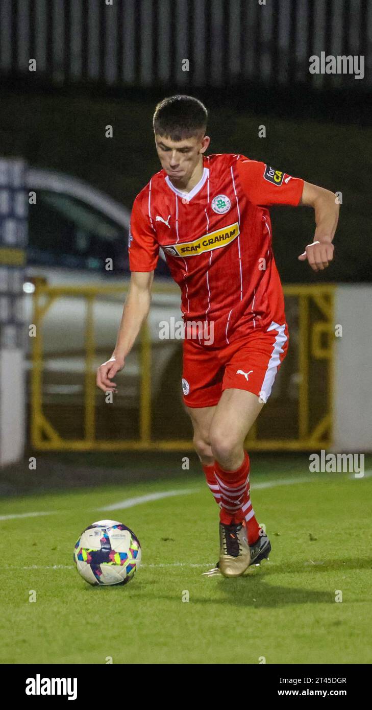 Mourneview Park, Lurgan, County Armagh, Northern Ireland, UK. 13th Oct