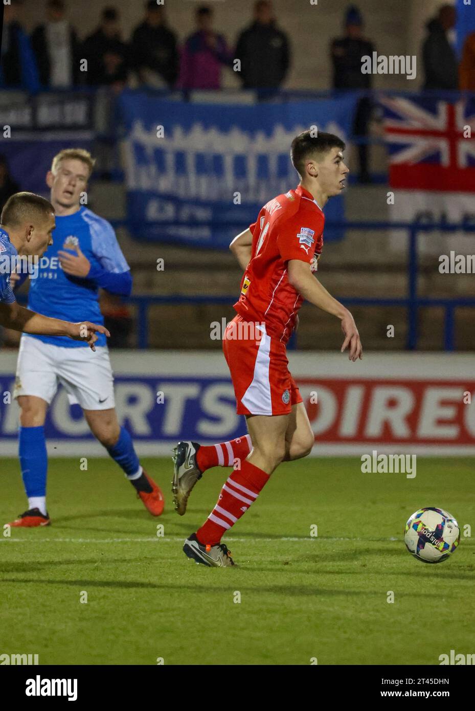 Mourneview Park, Lurgan, County Armagh, Northern Ireland, UK. 13th Oct