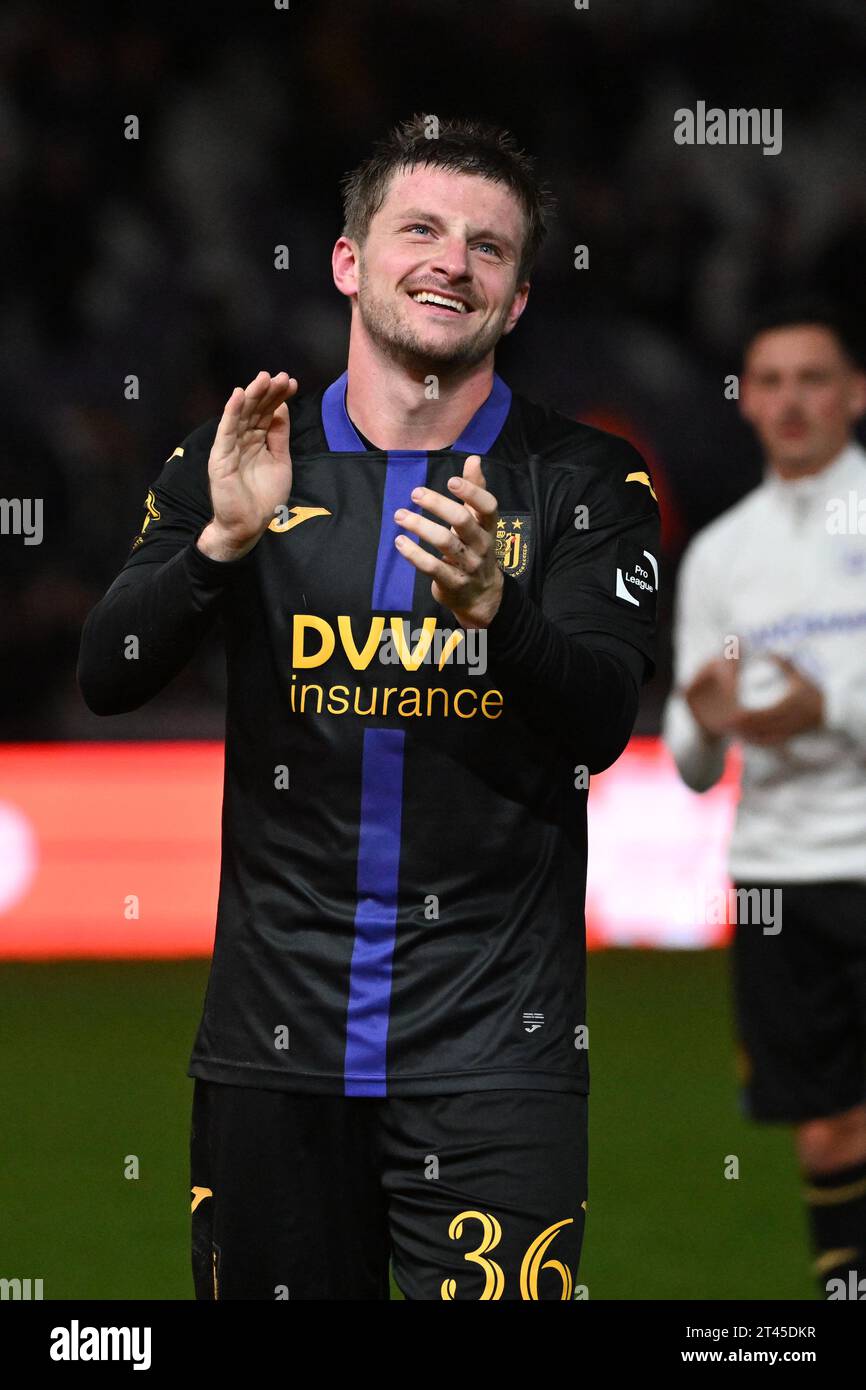 Brussels, Belgium . 28th Oct, 2023. Anders Dreyer of Anderlecht