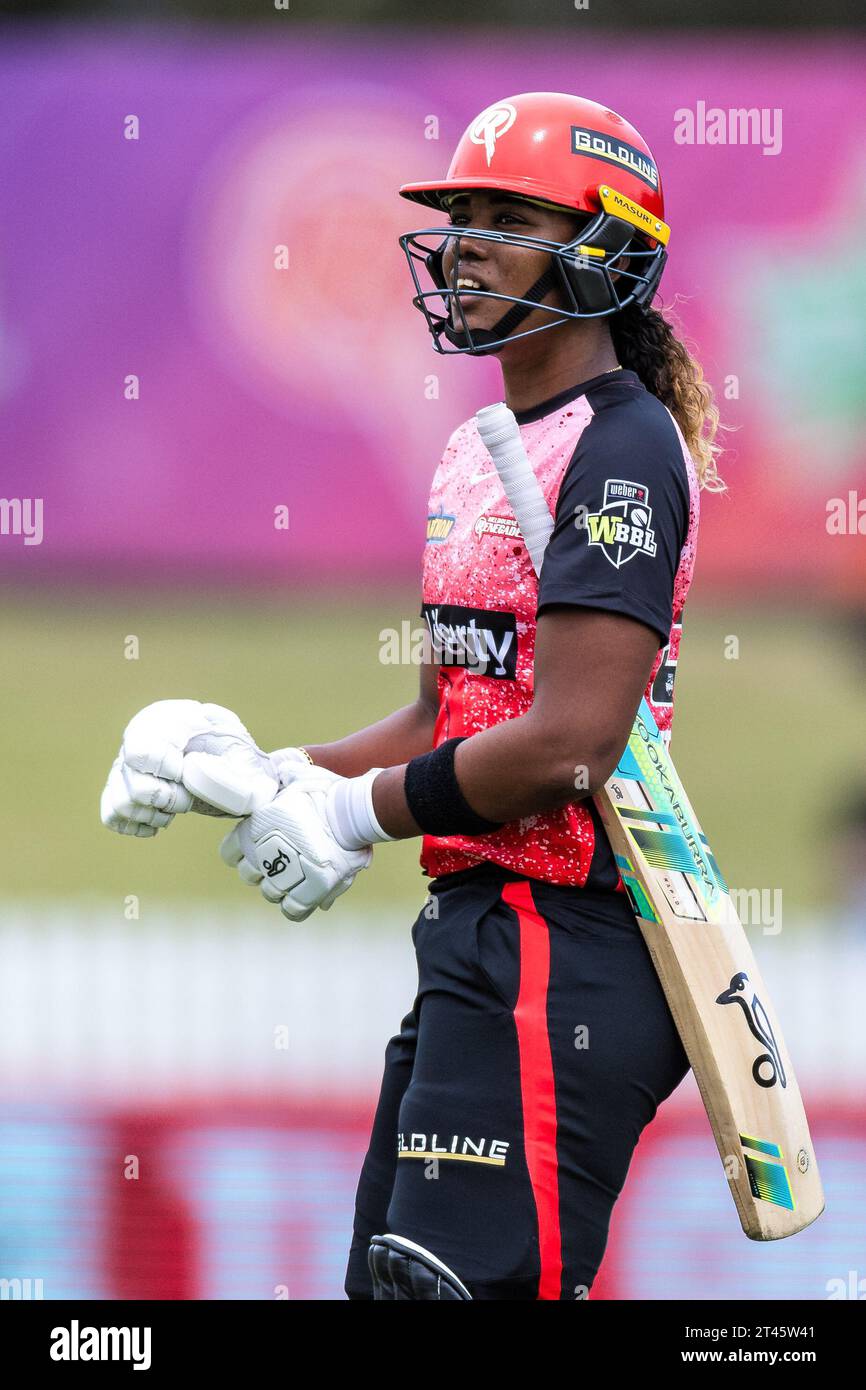 Melbourne, Australia, 28 October, 2023. Melbourne Renegades Captain