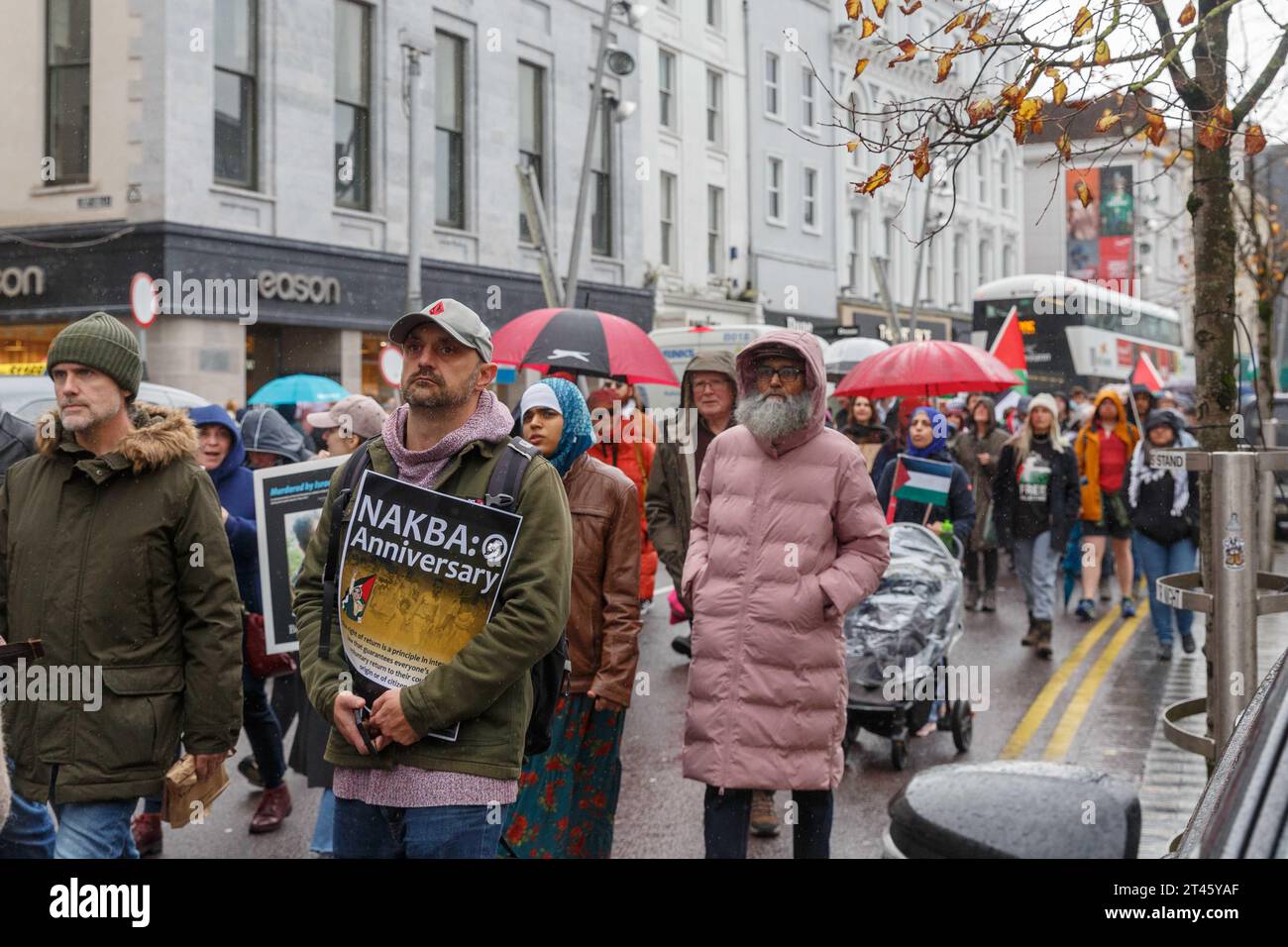 Cork, Ireland. 28th Oct, 2023. DC 281023 People of Cork Standing in