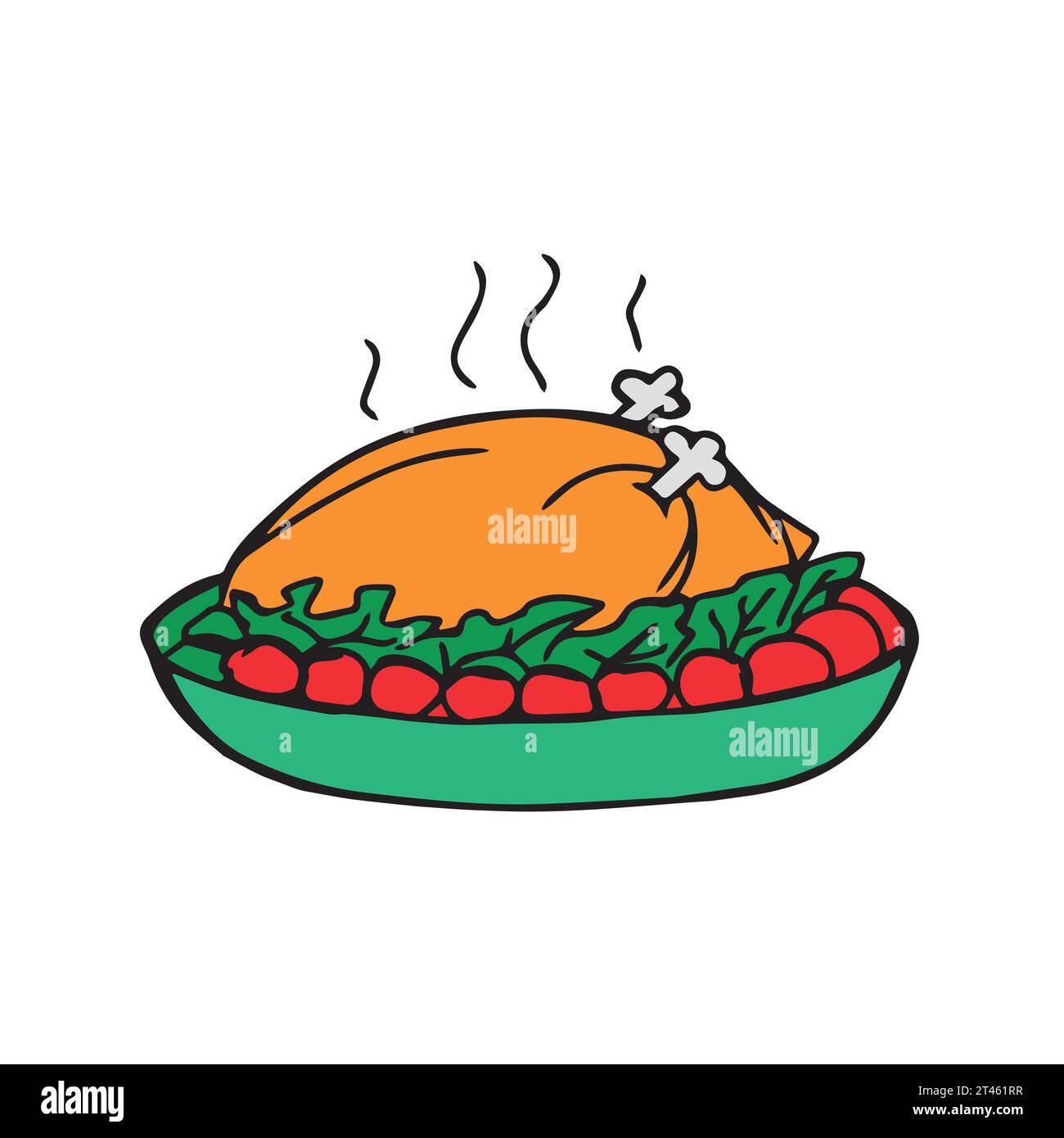 Roasted tomatoes Stock Vector Images Alamy