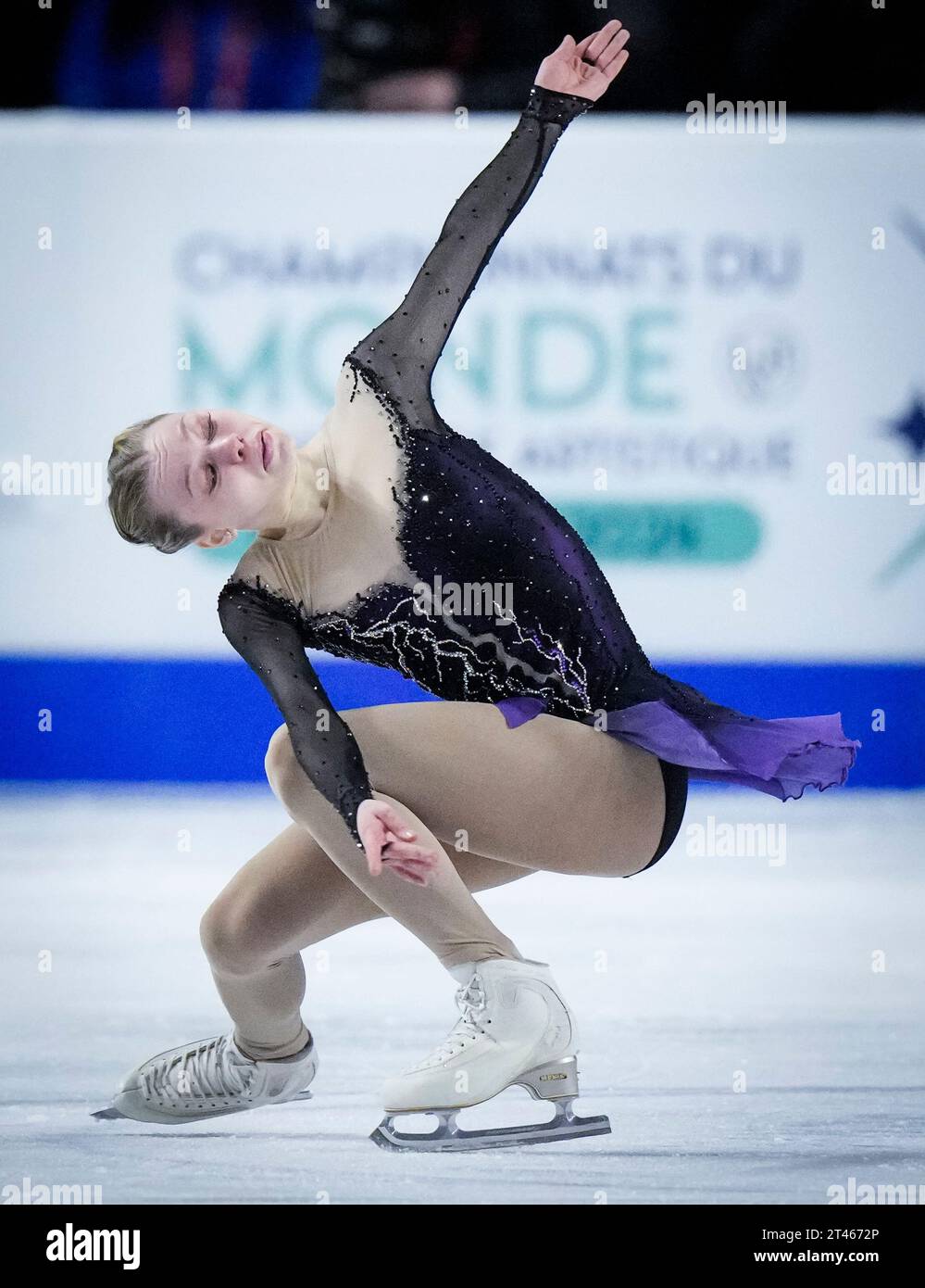 Lindsay Thorngren of the U.S. skates during the womens free program at