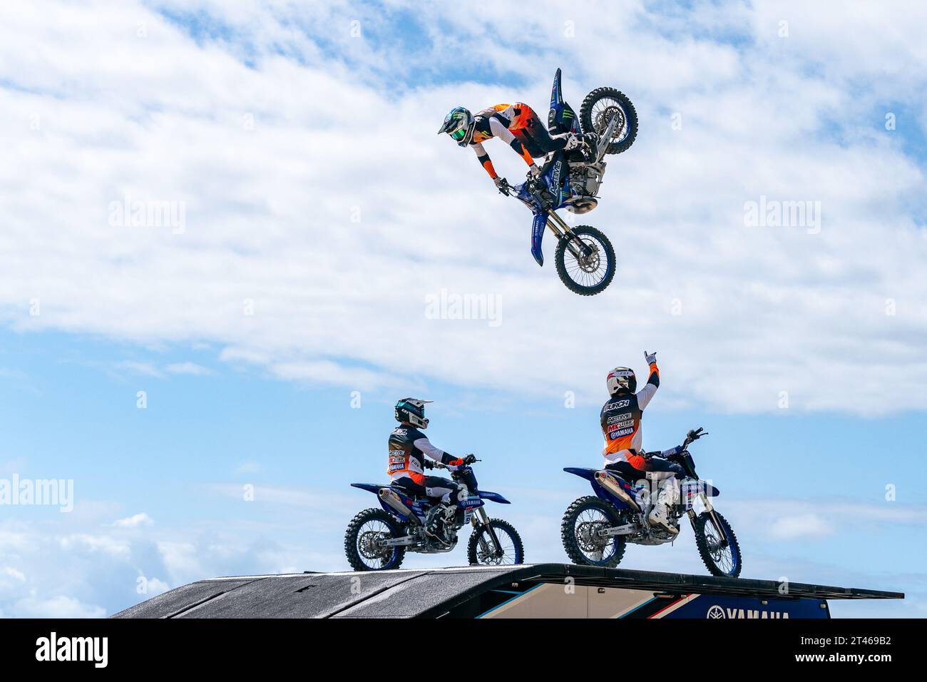 YAMAHA FLIES HIGH WITH AIRTIME FMX