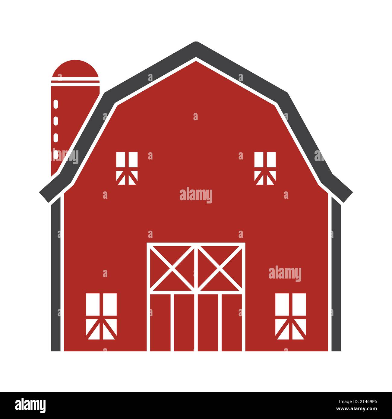 Old horse barns Stock Vector Images - Alamy