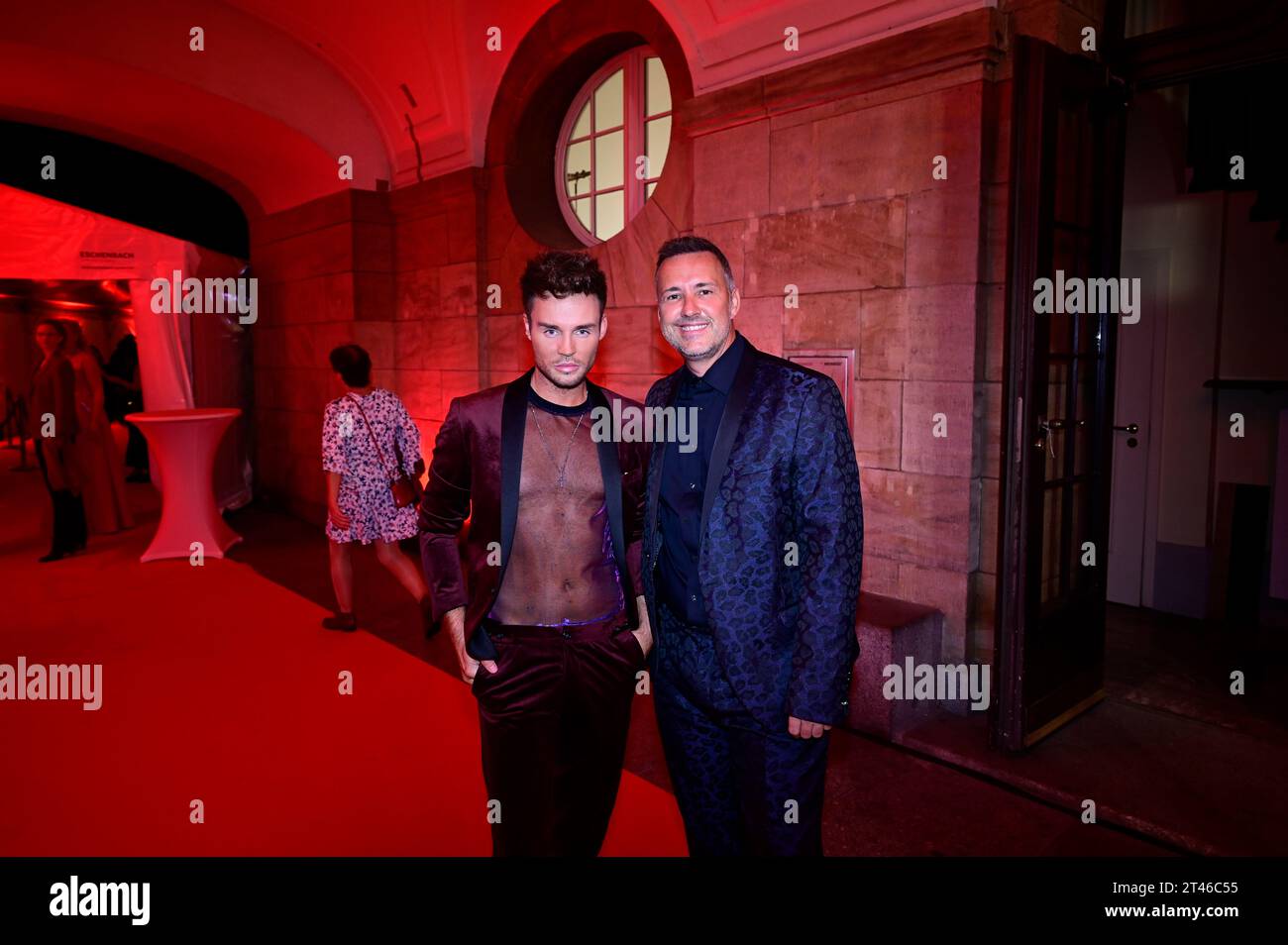 David und Silvio Zschage bei der 15. Hope Gala 2023 im Schauspielhaus. Dresden, 28.10.2023 Stock Photo