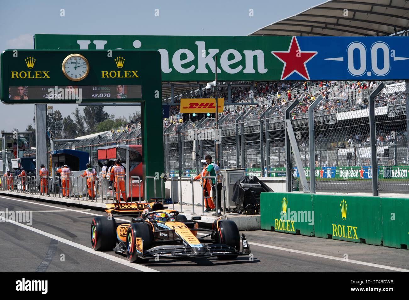 Mexico City Grand Prix, Mexico. 28th Oct, 2023. Oscar Piastri driving