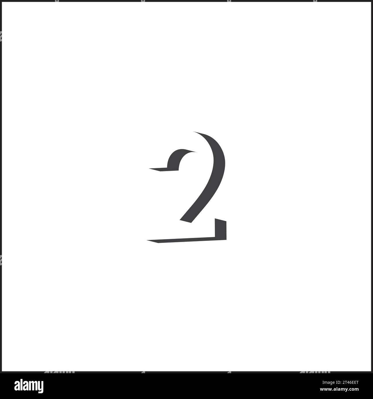 Graphic of the numbers 1 to 9 Black and White Stock Photos & Images Alamy