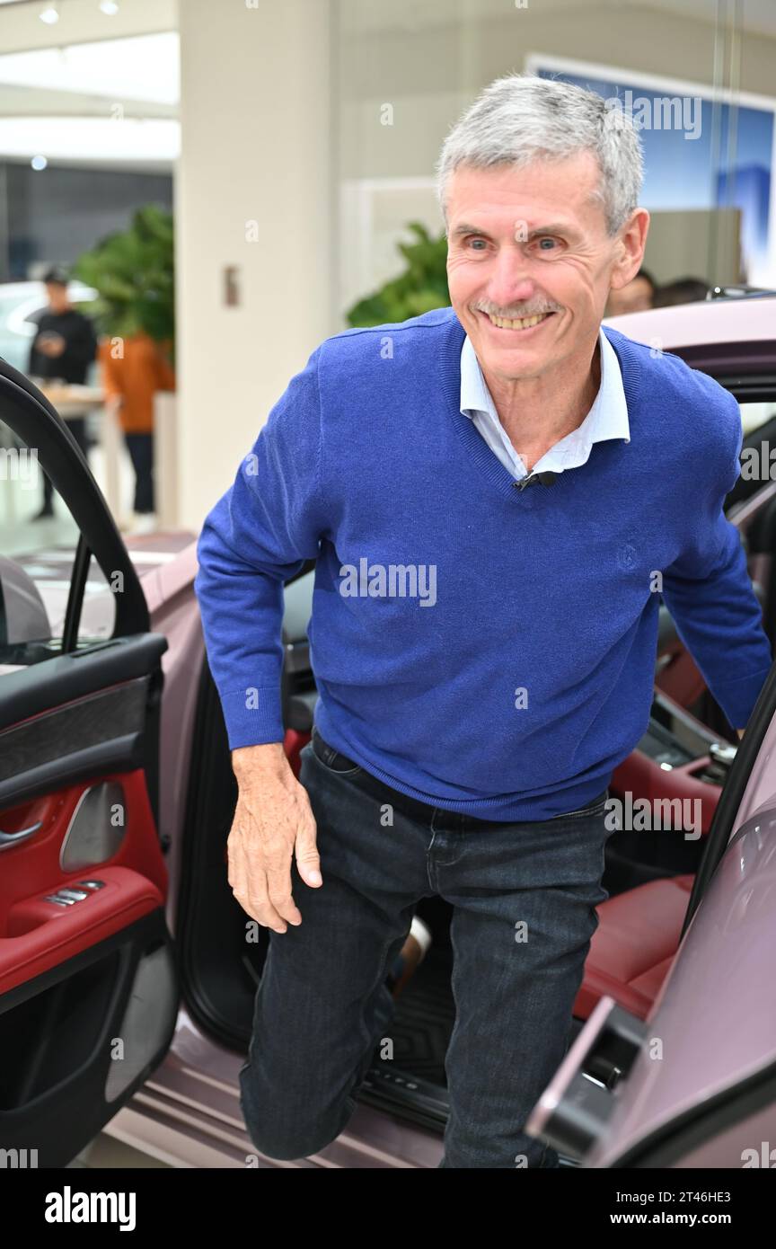 Peking, China. 28th Oct, 2023. Ferdinand Dudenhöffer, founder of the