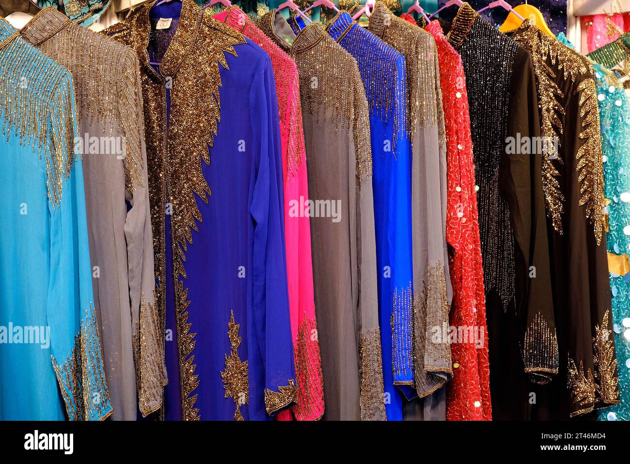 Traditional Clothes Texture Traditional Indian ladies' dress material, Different textures and color ...