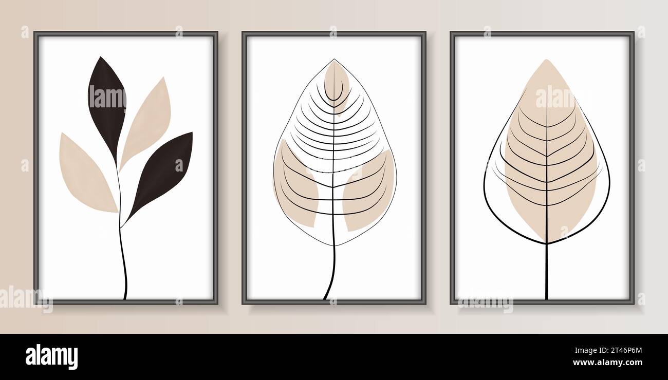Botanic abstract art posters hi-res stock photography and images - Alamy