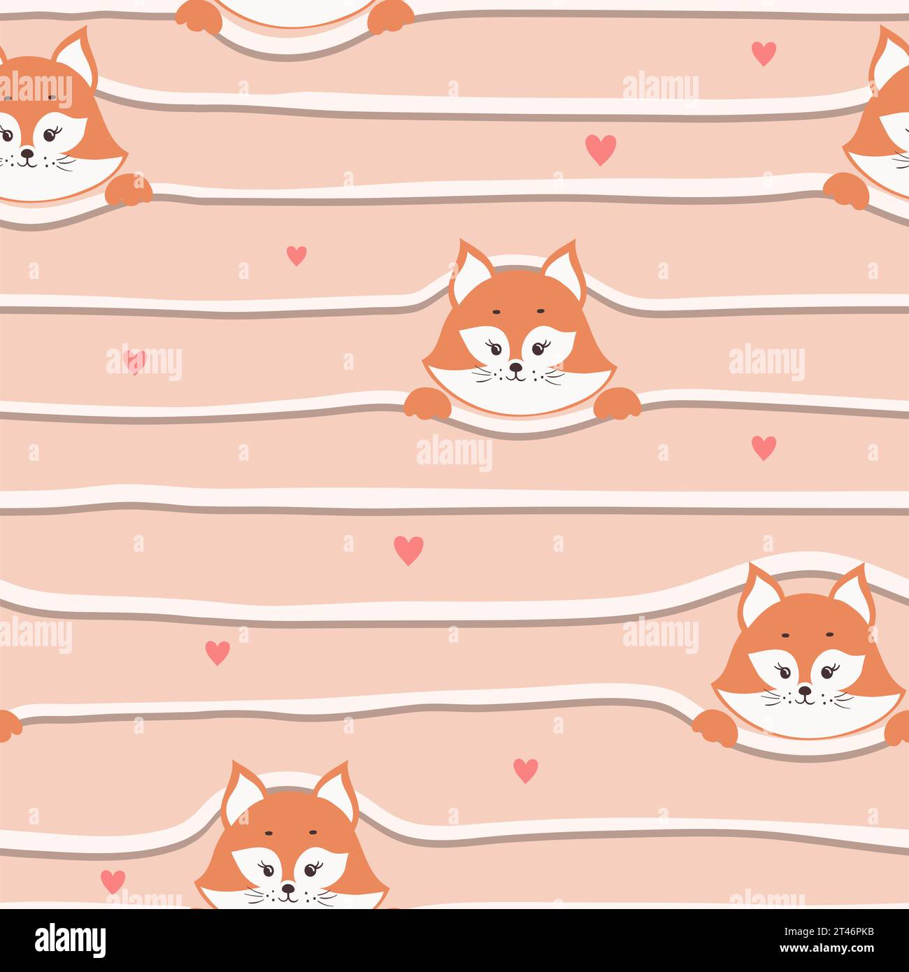 Fox pattern hi-res stock photography and images - Alamy
