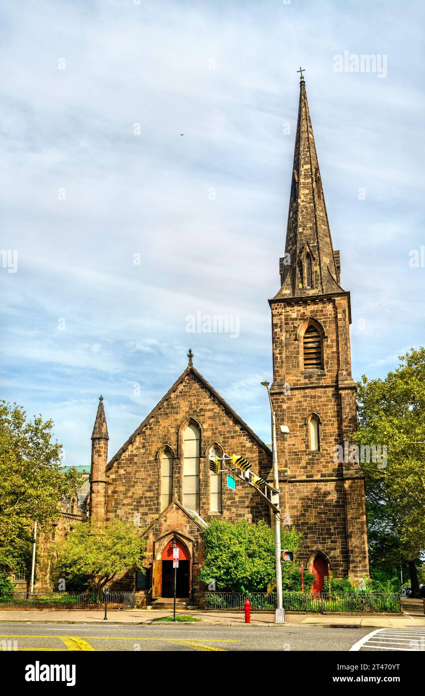 Grace Church in Newark - New Jersey, United States Stock Photo