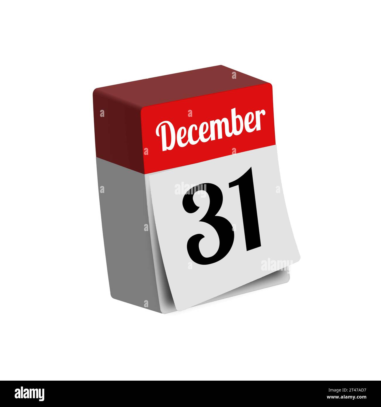 Thirty one december Stock Vector Images Alamy