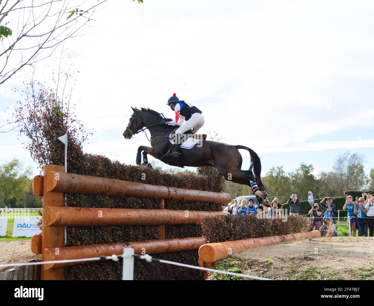 Gaspard MAKSUD of France with Zaragoza during the crosscountry at the