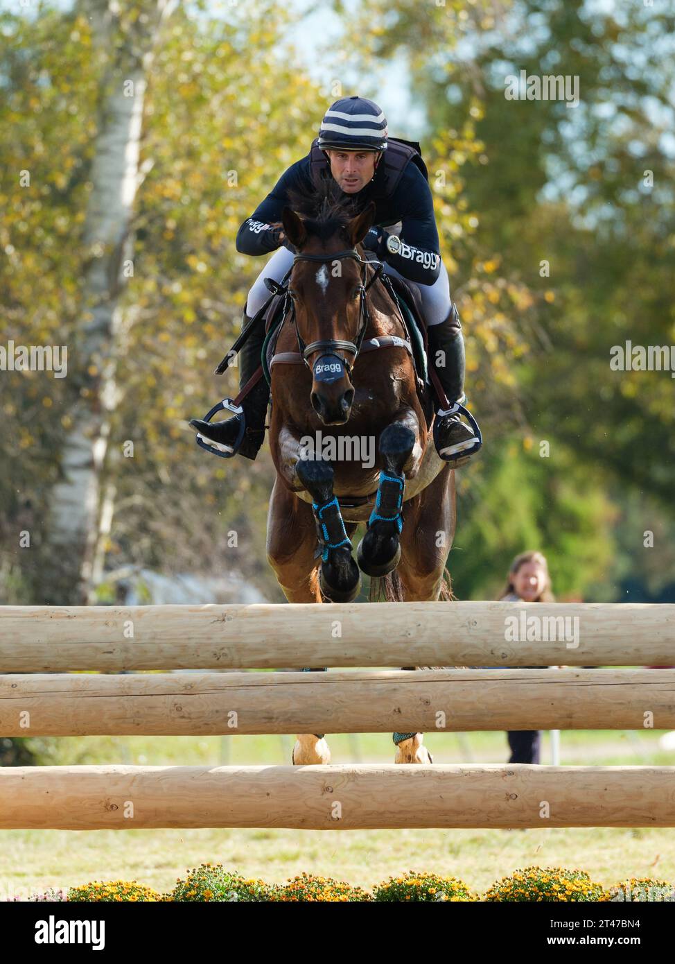 Alexander BRAGG of Great Britain with Ardeo Premier during the cross