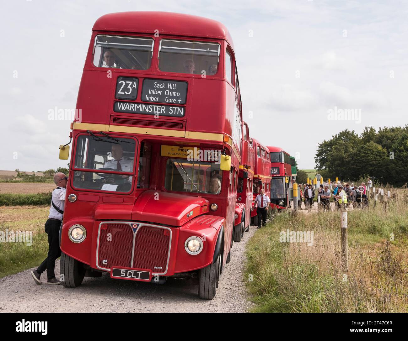 Imberbus fleet of classic buses hi-res stock photography and images - Alamy