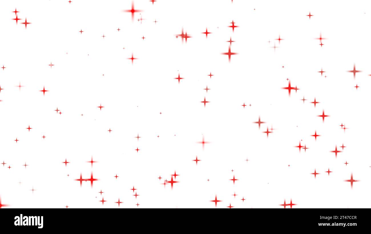 Picture of the twinkle glitter red star sparkling behind white background Stock Photo Alamy