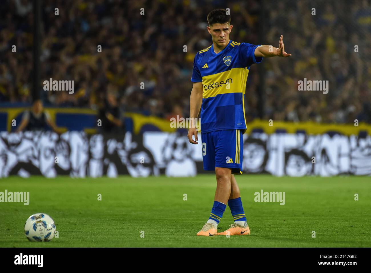 Buenos Aires, Argentina. 28th Oct, 2023. Vicente Taborda of Boca ...