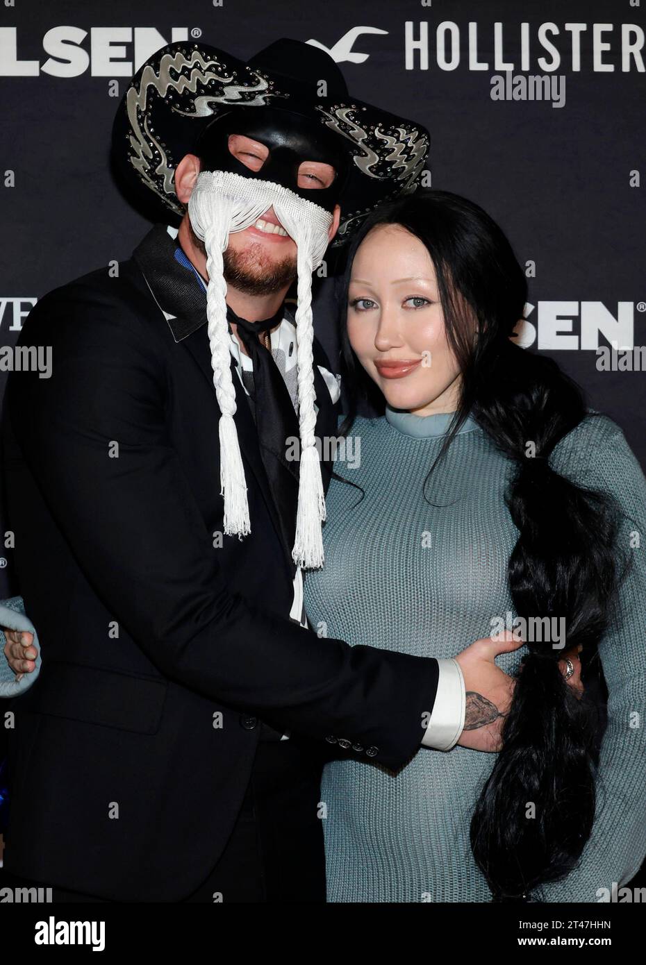 LOS ANGELES, CA - OCTOBER 28: Orville Peck, Noah Cyrus at the GLSEN s Rise Up LA Benefit Gala at NeueHouse Hollywood in Los Angeles, California on October 28, 2023. Copyright: xFayexSadoux Credit: Imago/Alamy Live News Stock Photo