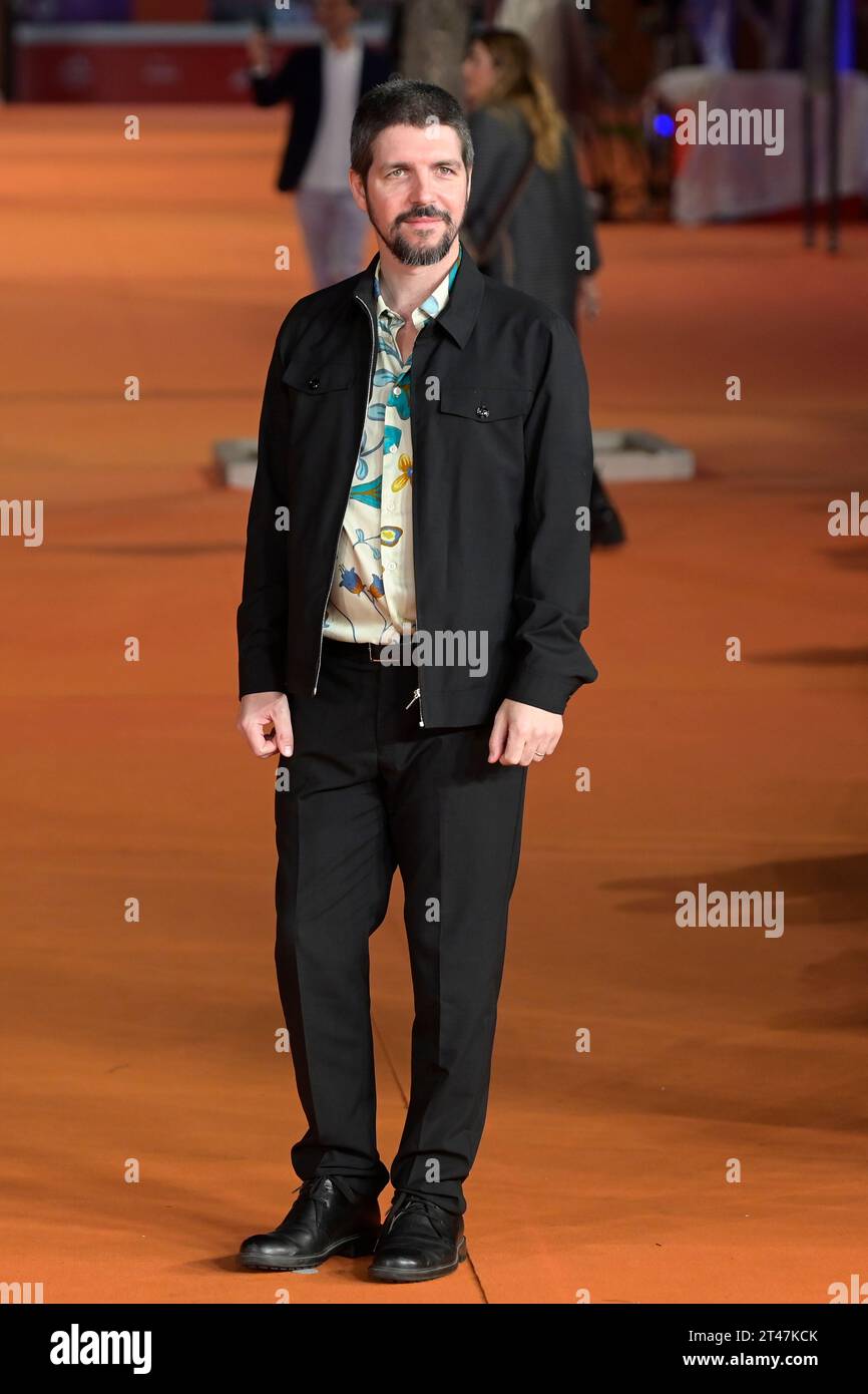 Rome, Italy. 28th Oct, 2023. Ivan Silvestrini attends the red carpet of series Mare fuori 4 at Rome Film fest 2023 at Auditorium Parco della Musica. (Photo by Mario Cartelli/SOPA Images/Sipa USA) Credit: Sipa USA/Alamy Live News Stock Photo