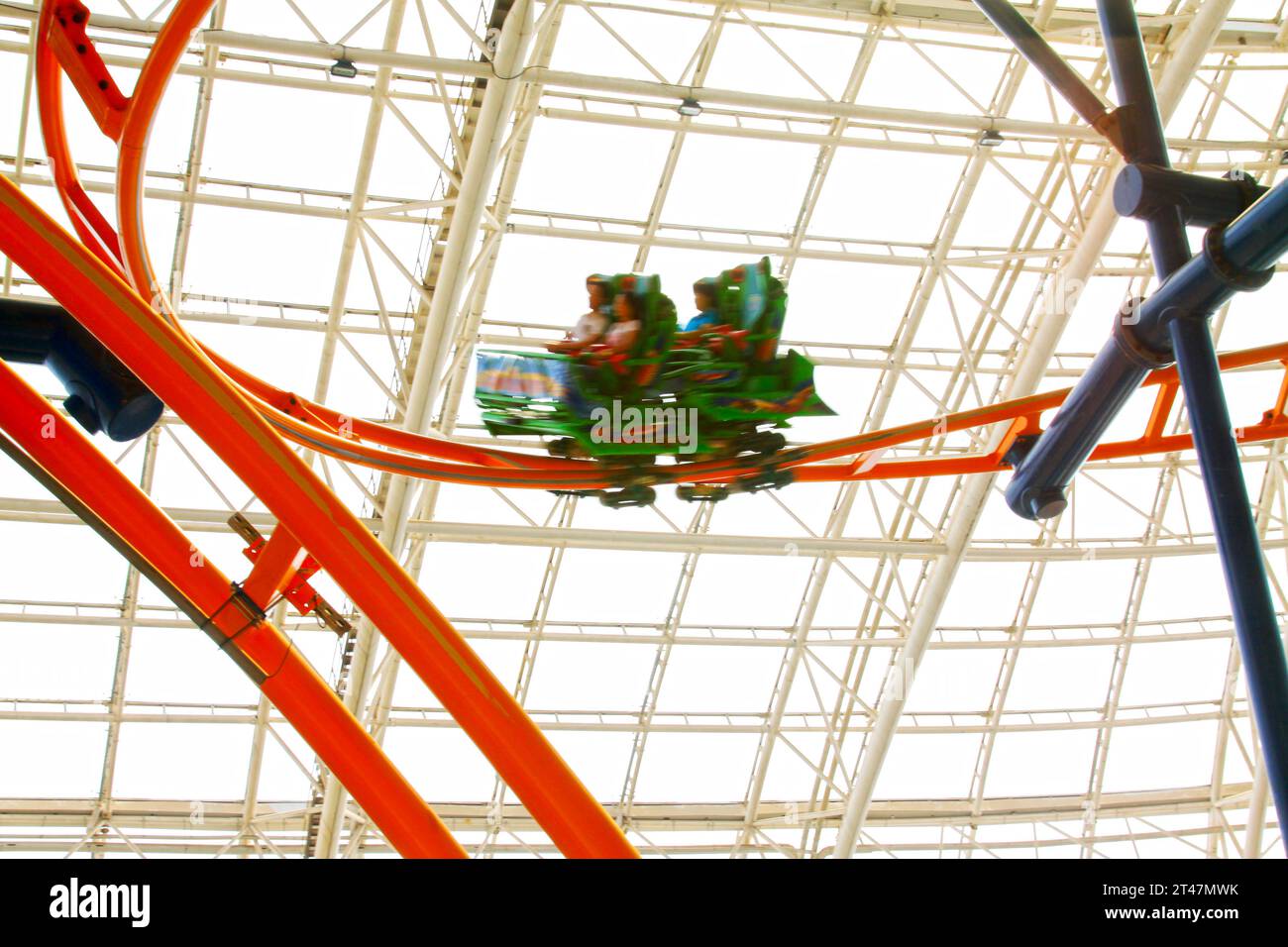 Indoor roller coaster hi res stock photography and images Alamy