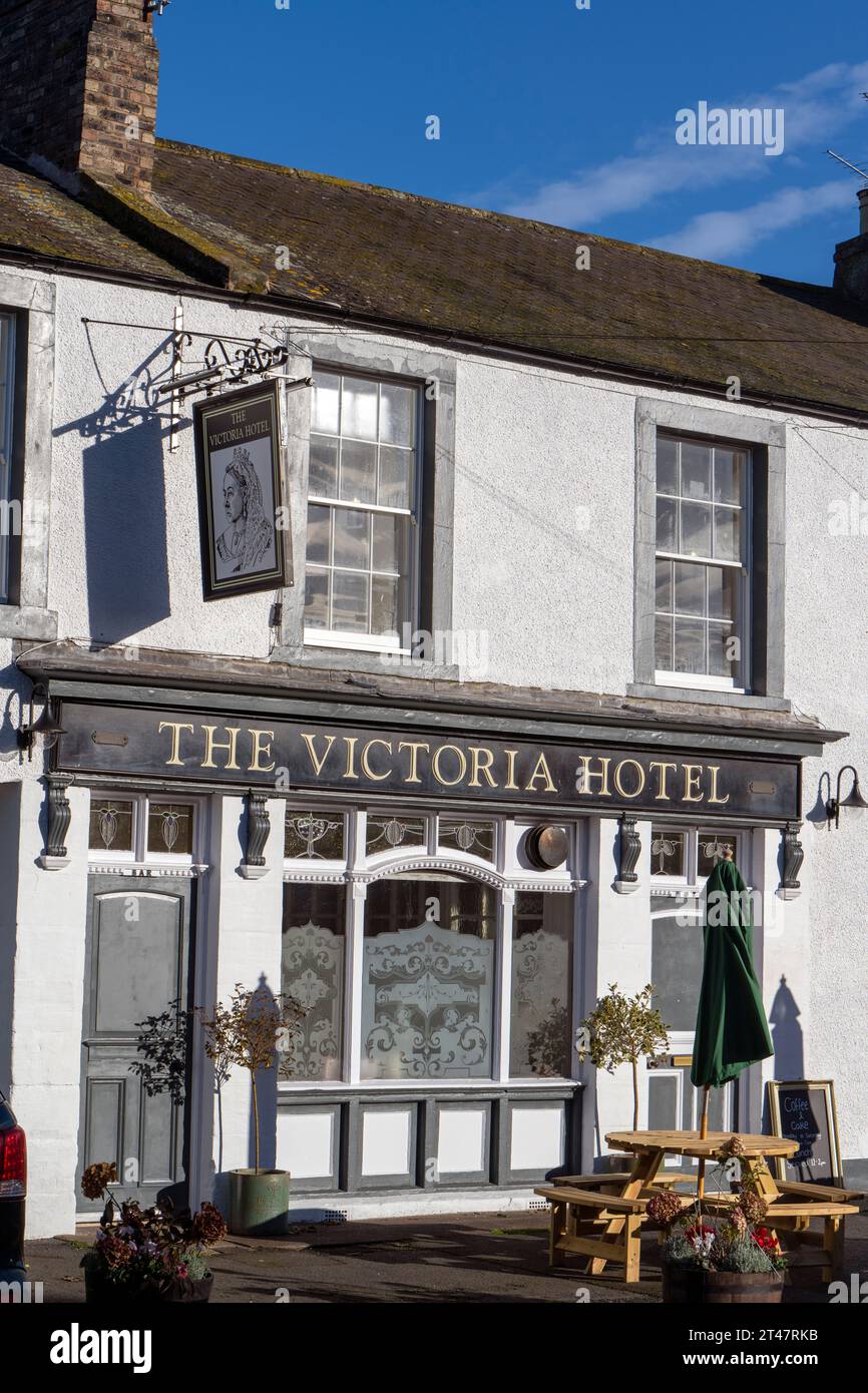 The Victoria Hotel public house, Castle Street, Norham, BerwickuponTweed, Northumberland