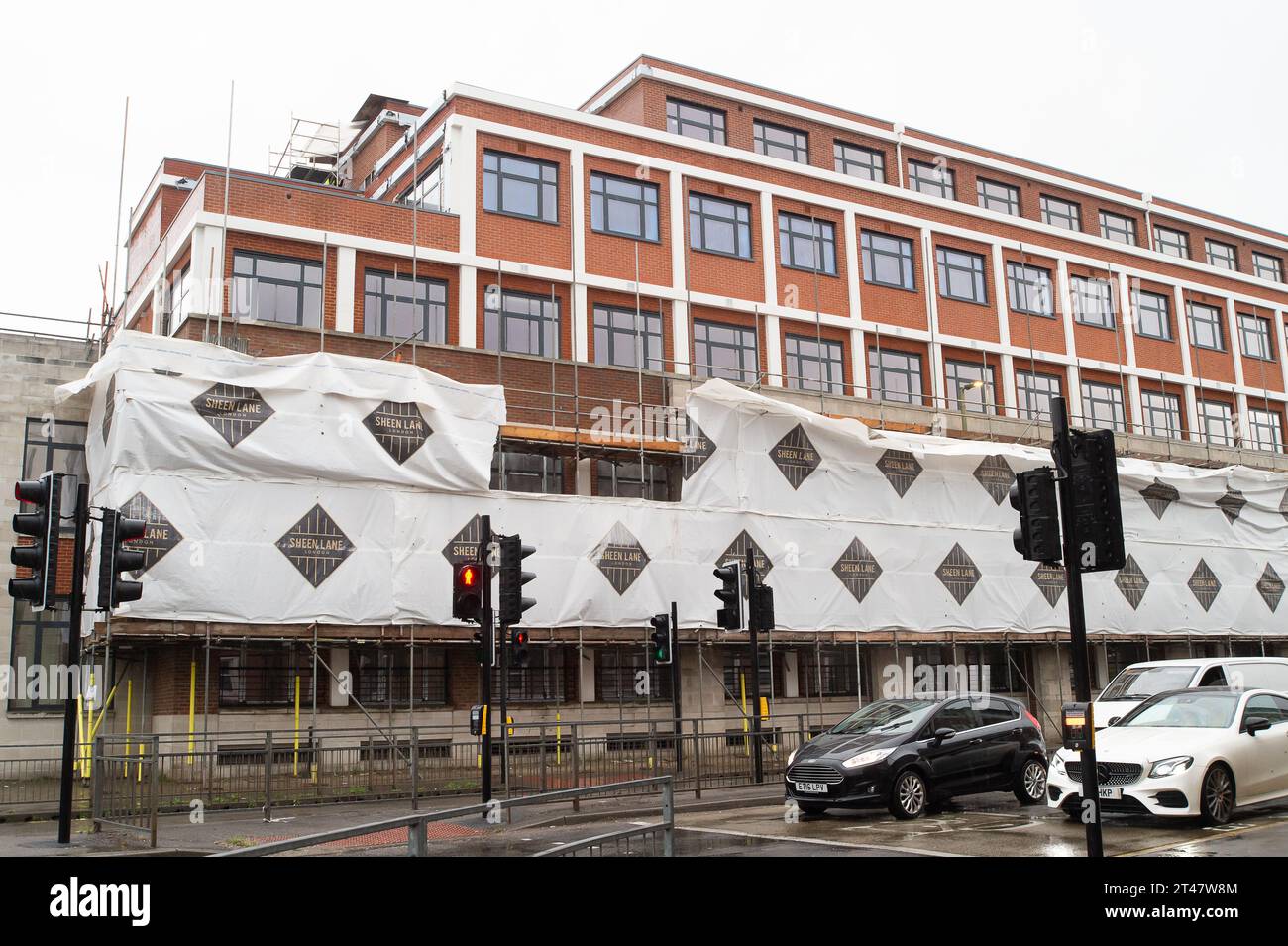 Chertsey, UK. 29th October, 2023. Syward Place, a former office block