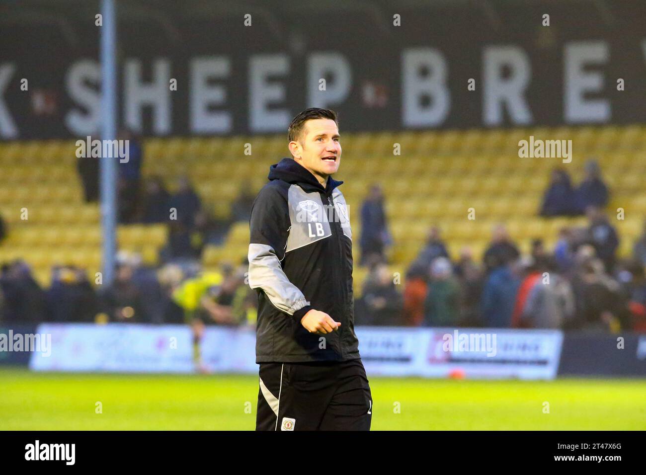 The EnviroVent Stadium, Harrogate, England 28th October 2023 Lee Bell