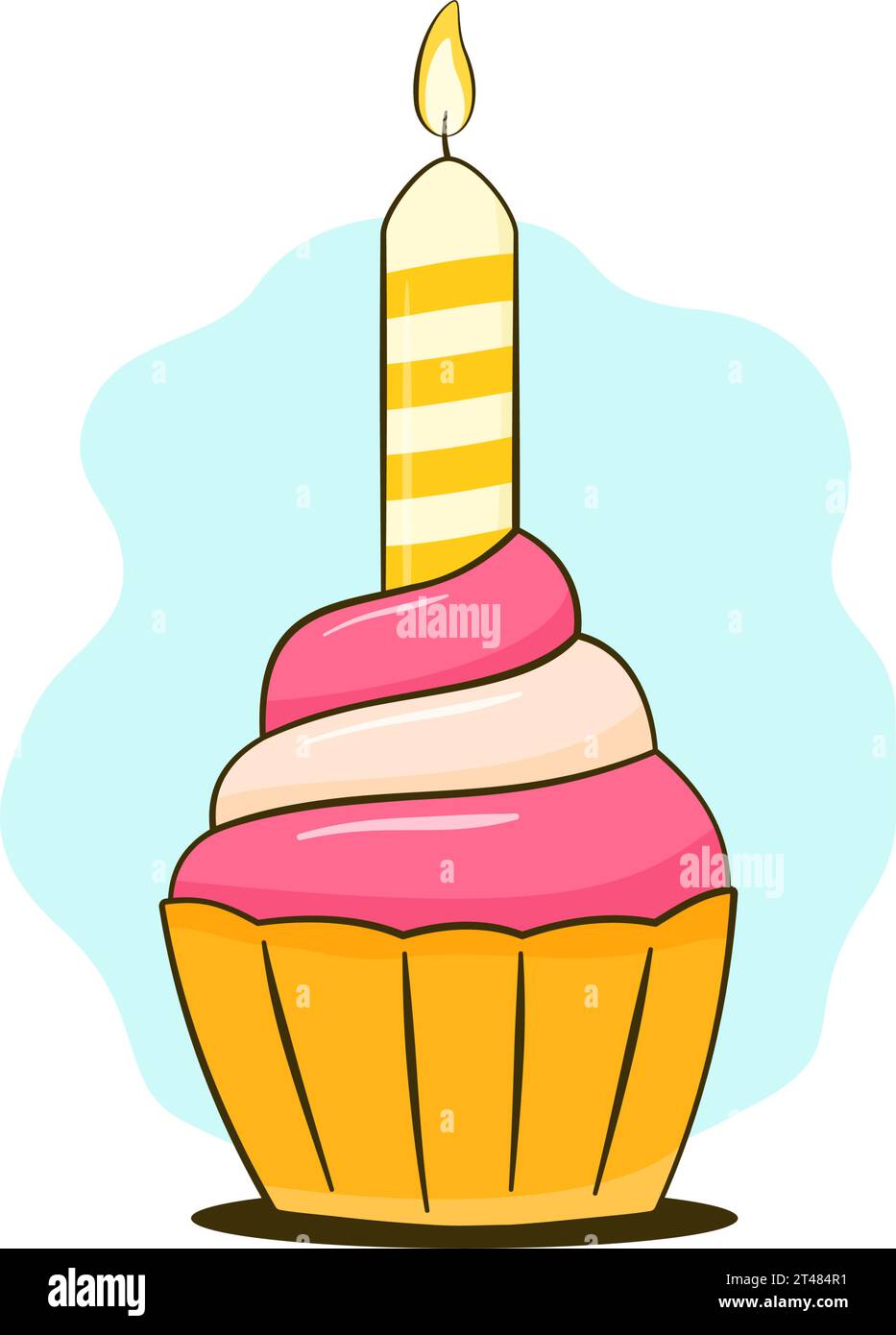 Candle cartoon hi-res stock photography and images - Alamy