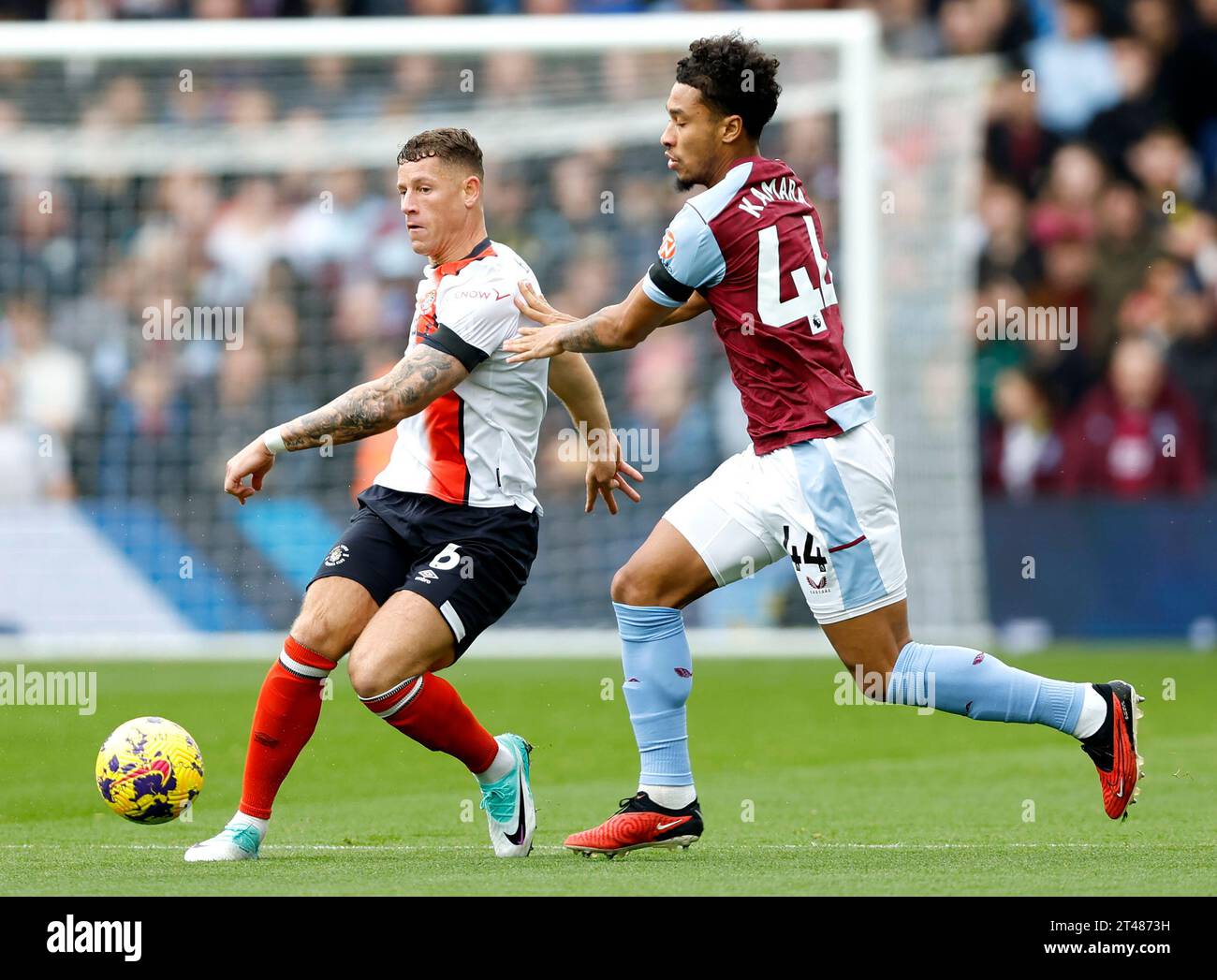 English Premier League Aston Villa vs Luton Town October 29, 2023