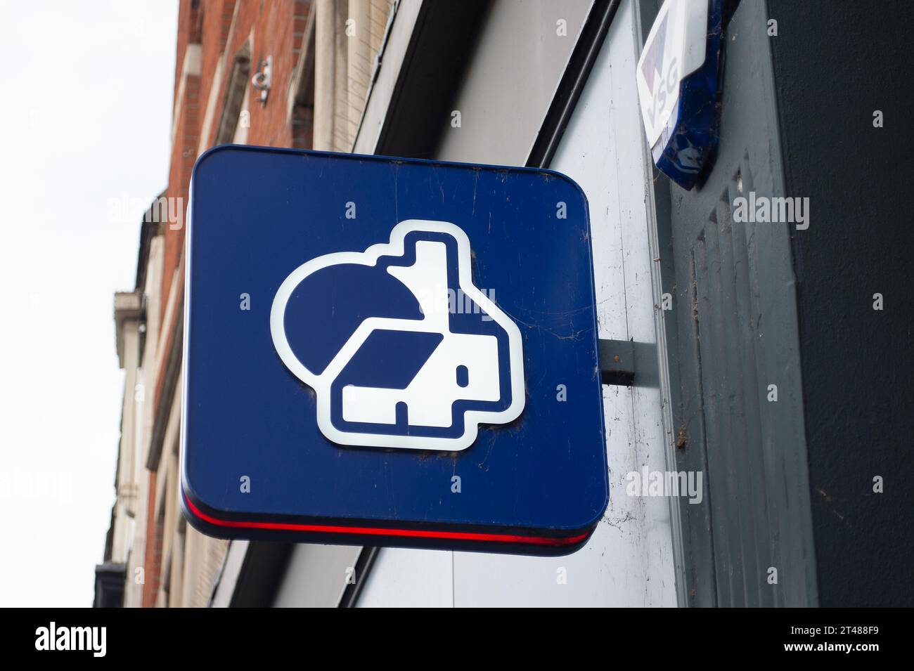 StainesuponThames, UK. 29th October, 2023. A Nationwide Building