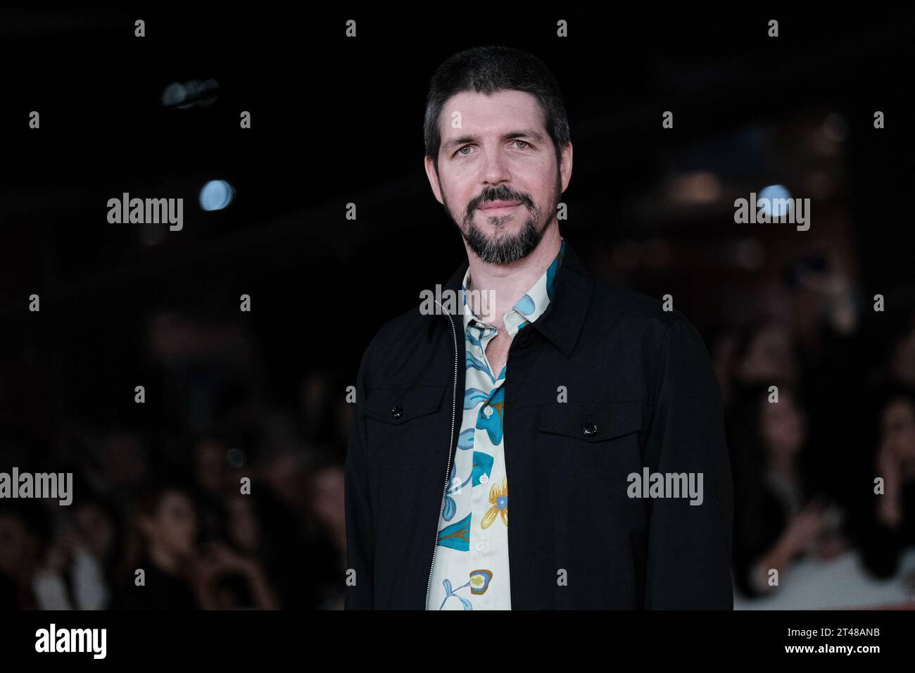 Rome, Italy. 28th Oct, 2023. Director Ivan Silvestrini attends a red carpet for the movie 'Mare Fuori 4' during the 18th Rome Film Festival at Auditorium Parco Della Musica in Rome. Credit: SOPA Images Limited/Alamy Live News Stock Photo