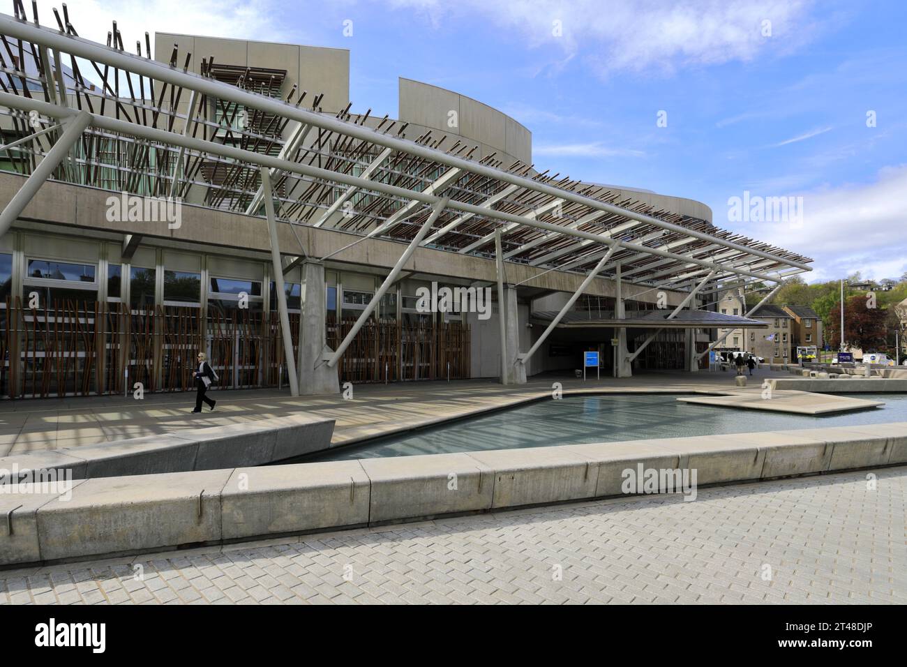 The Scottish Parliament Building, Edinburgh City, Scotland, UK Stock ...