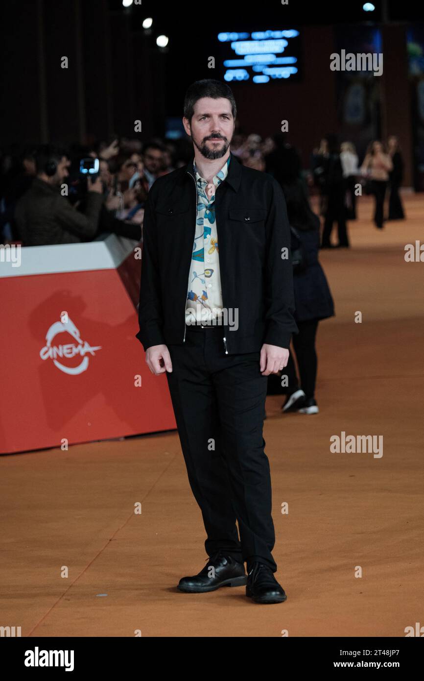 Rome, Italy. 28th Oct, 2023. Director Ivan Silvestrini attends a red carpet for the movie 'Mare Fuori 4' during the 18th Rome Film Festival at Auditorium Parco Della Musica in Rome. (Photo by Elena Vizzoca/SOPA Images/Sipa USA) Credit: Sipa USA/Alamy Live News Stock Photo