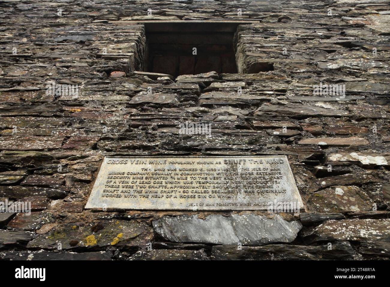 Plaque at the Cross Vein disused lead mine (aka Snuff the Wind ...